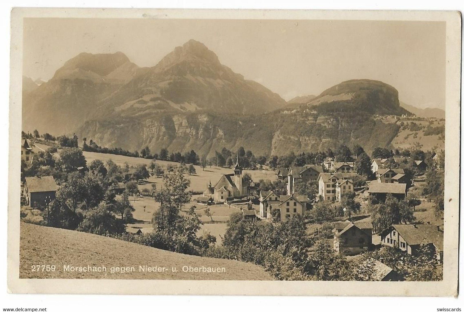 MORSCHACH: Foto-AK 1930 - Morschach