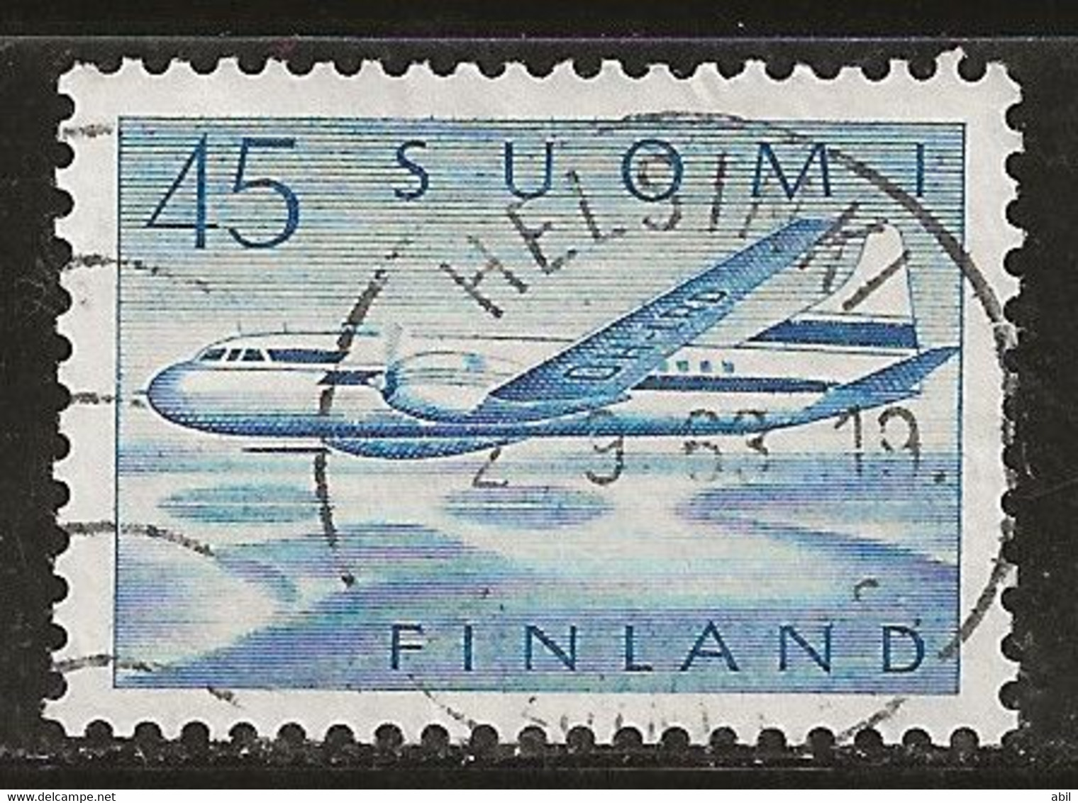 Finlande 1958-1959 N° Y&T : PA.6 Obl. - Oblitérés