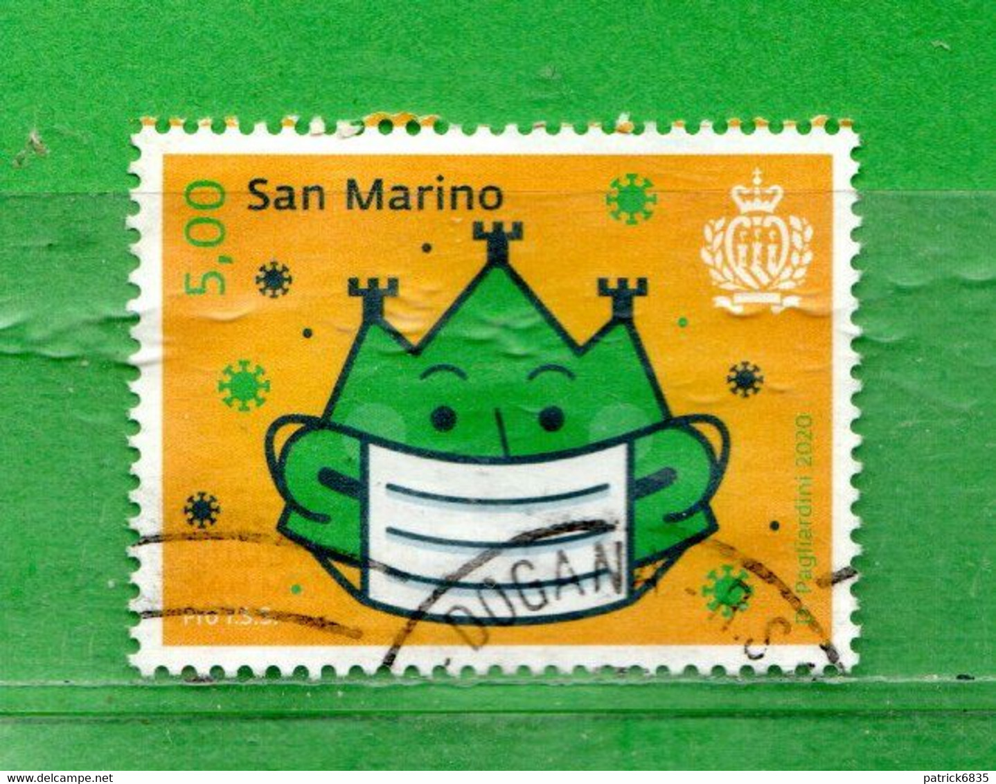 S.Marino ° 2020 - I.S.S.- Istituto Per La SICUREZZA SOCIALE.  Usato. - Used Stamps