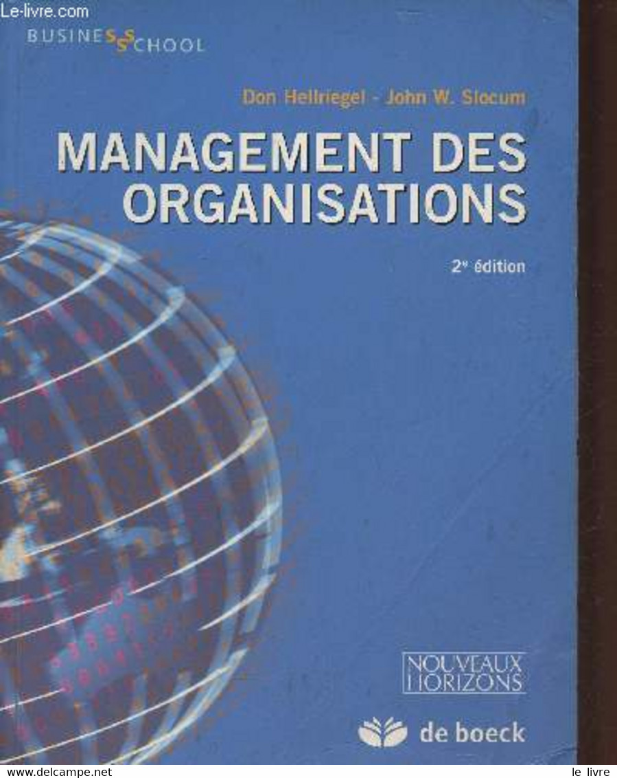 Management Des Organisations - Hellriegel Don, Slocum John W. - 2006 - Management