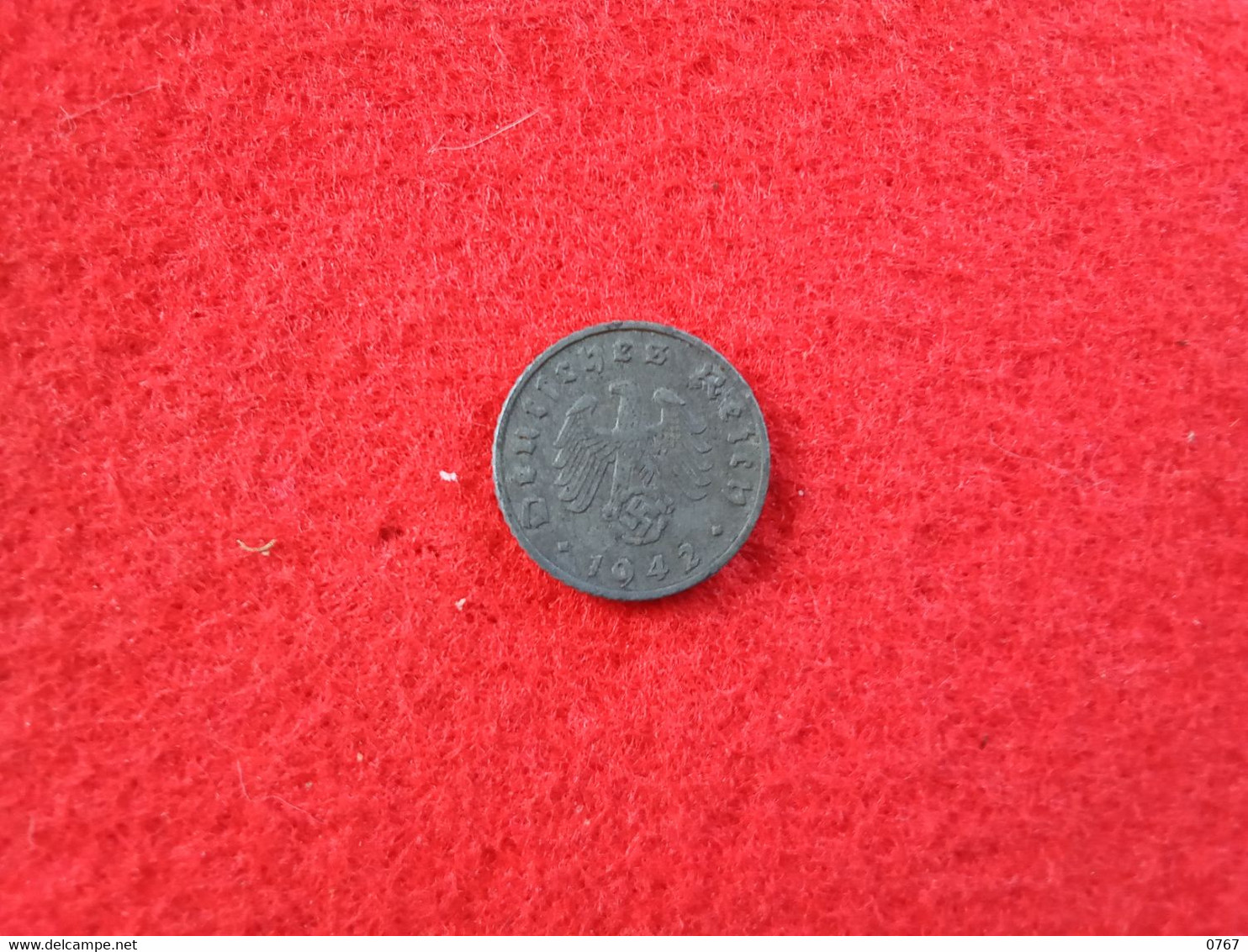 Monnaie Allemagne 5 Reichspfennig 1942 A Berlin Zinc (bazarcollect28) - 5 Reichspfennig
