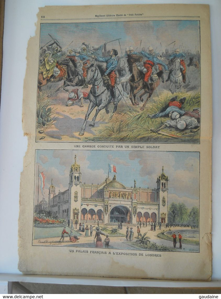 LE PETIT PARISIEN N°1004 - 3 MAI 1908 - ELECTION MUNICIPALE AFFICHE - PALAIS FRANCAIS A LONDRES - Le Petit Parisien