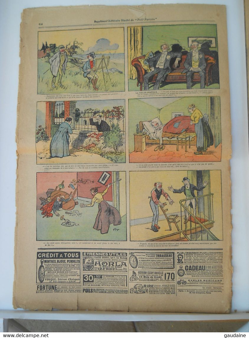 LE PETIT PARISIEN N°1090 - 26 DECEMBRE 1909 - TUERIE DE JULLY - Le Petit Parisien