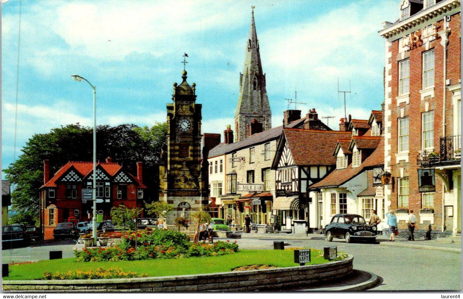 (1 K 23) (OZ) UK (posted To Australia 1969) - Ruthin - St Peter Square - Denbighshire