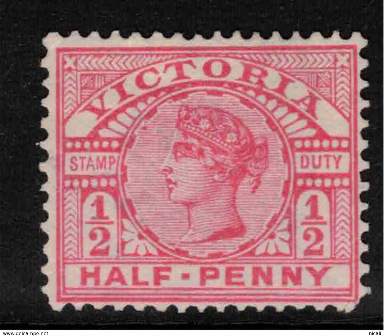 VICTORIA 1882 1/2d Pink SG 207 HM #AMD33 - Neufs