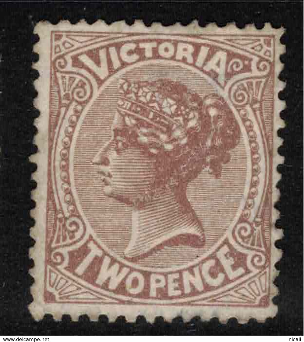 VICTORIA 1880 2d Brown SG 202b MNG #AMD32 - Mint Stamps