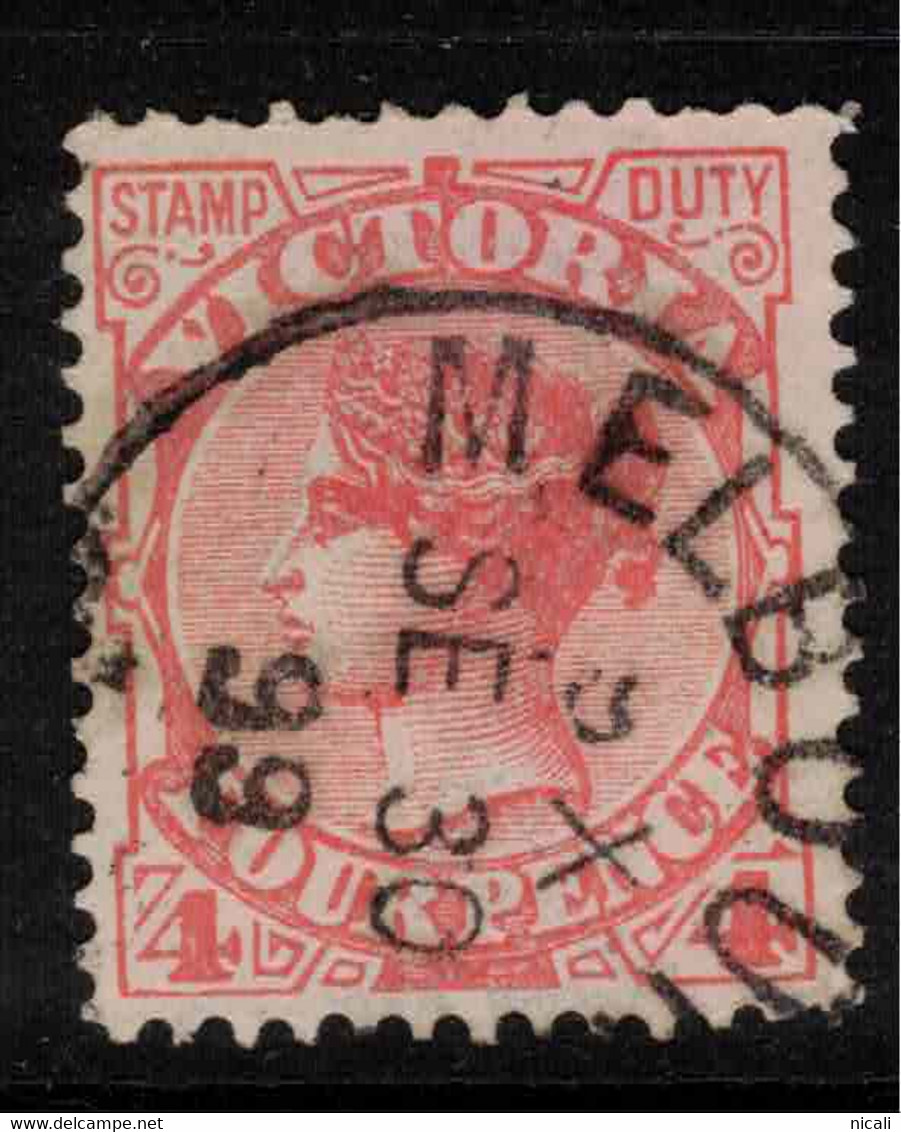 VICTORIA 1896 4d Red SG 337 U #AMD30 - Mint Stamps