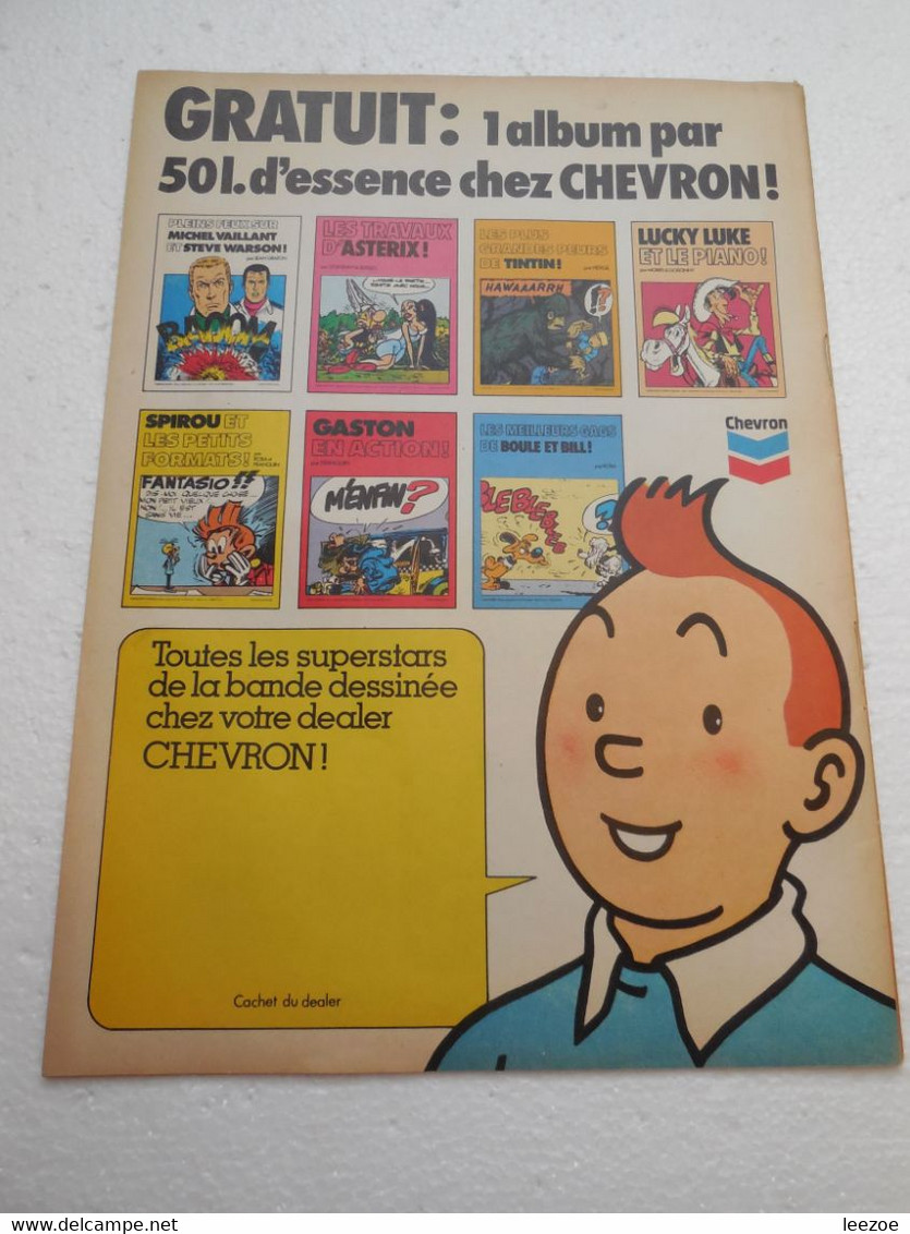 BD OBJET PUBLICITAIRE, CHEVRON LES PLUS GRANDES PEURS DE TINTIN, Bel état..........PIN01.22 - Objets Publicitaires