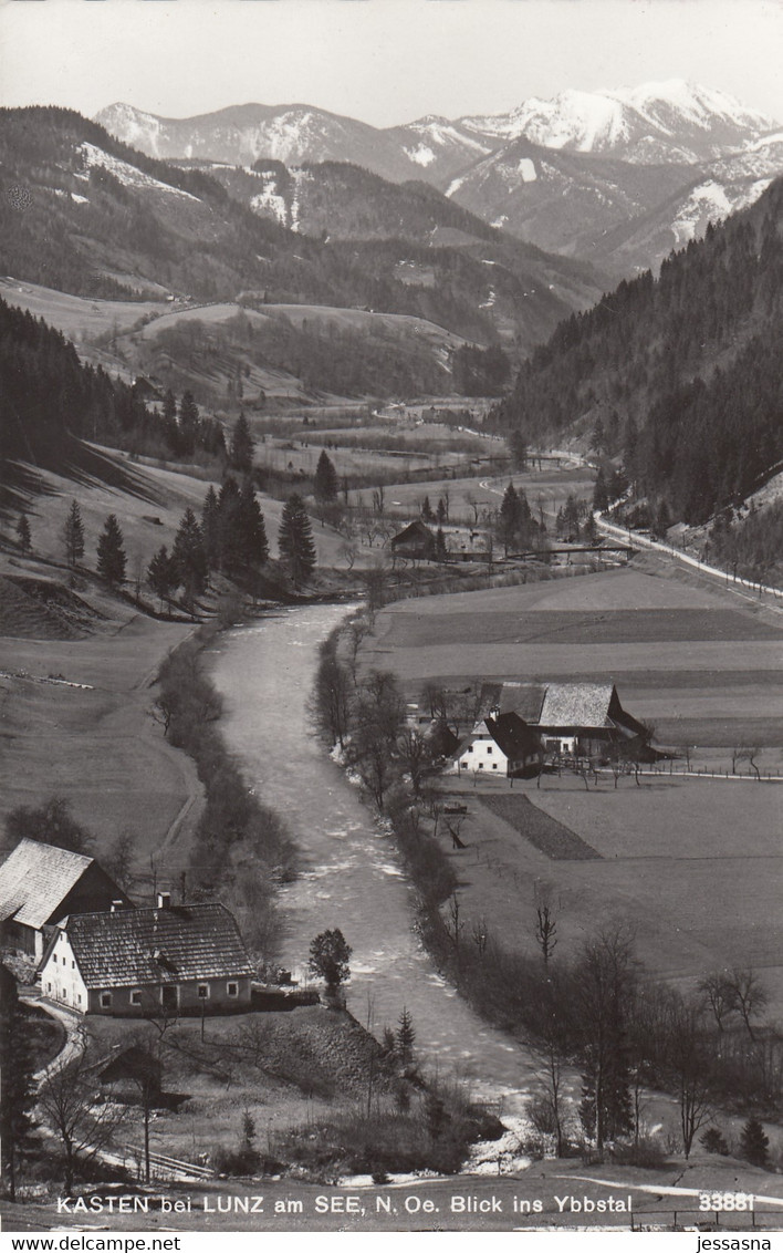 AK - NÖ - Kasten Bei Lunz Am See - Blick Ins Ybbstal - 1965 - Lunz Am See