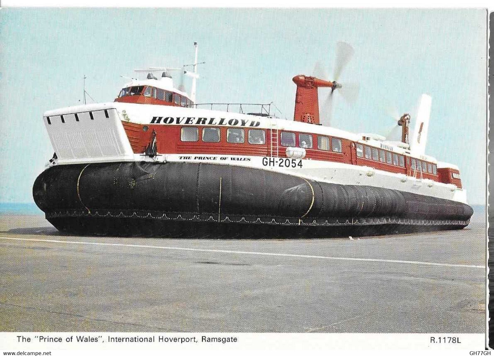 CP THE "PRINCE OF WALES" INTERNATIONAL HOVERPORT RAMSGATE - Hovercrafts