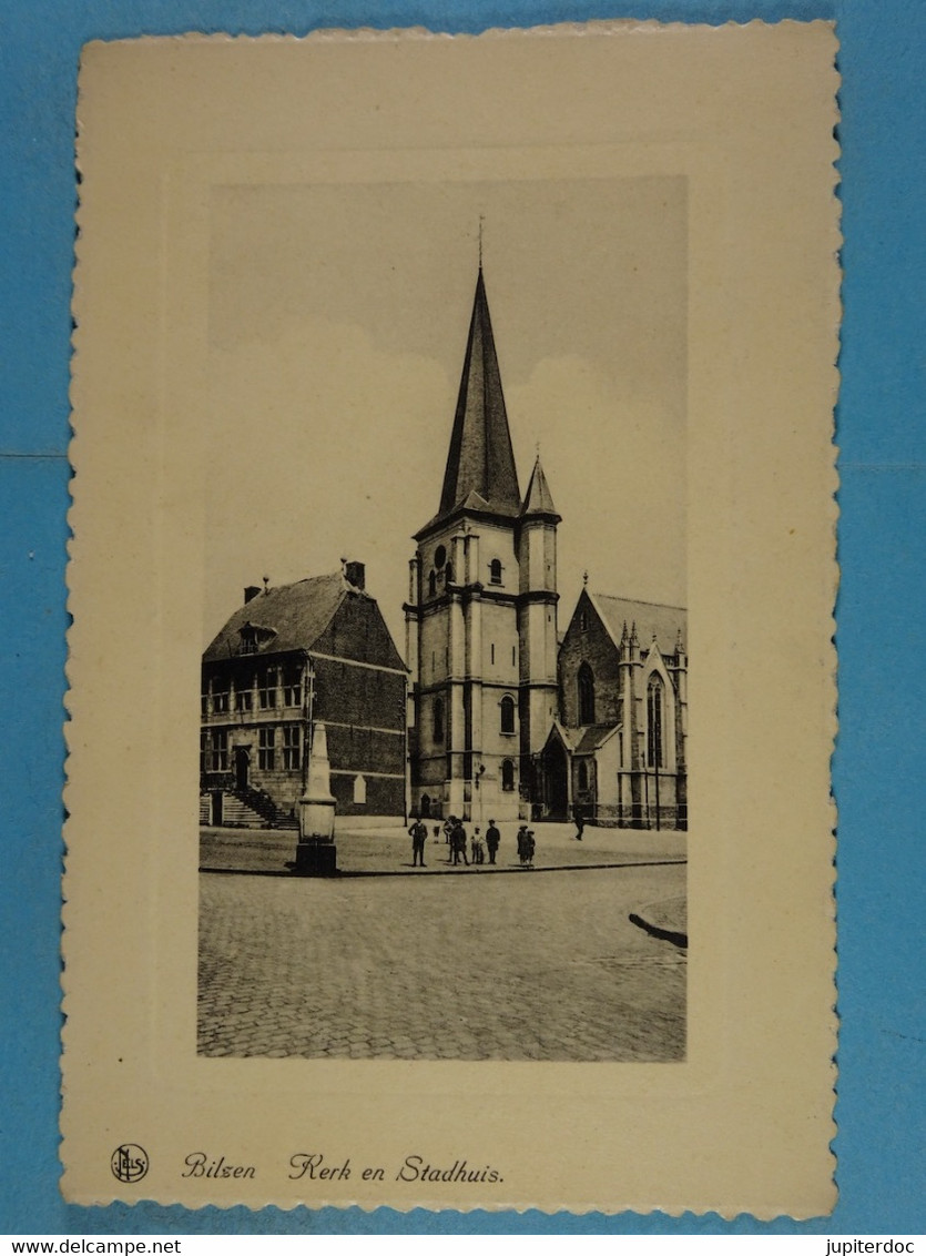 Bilzen Kerk En Stadhuis - Bilzen