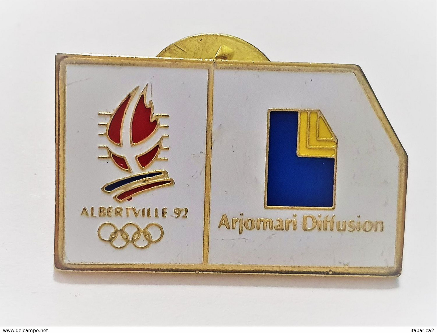 PINS JO JEUX OLYMPIQUES ALBERTVILLE 92 ARJOMARI DIFFUSION  /33 NAT - Jeux Olympiques