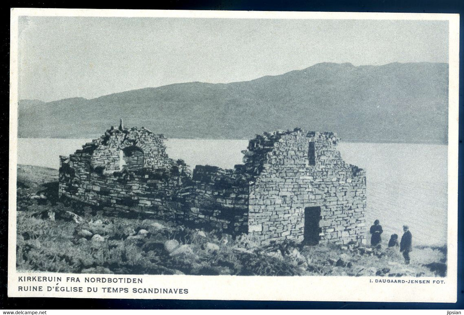 Cpa Du Groenland -- Ruine D' église Du Temple Scandinave FEV22-98 - Greenland