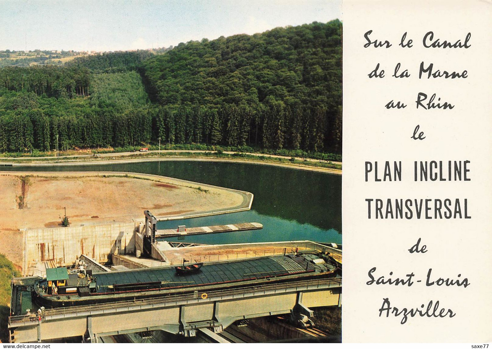 ARZVILLER -  Plan Incliné Transversal De Saint-Louis Arzviller - Arzviller