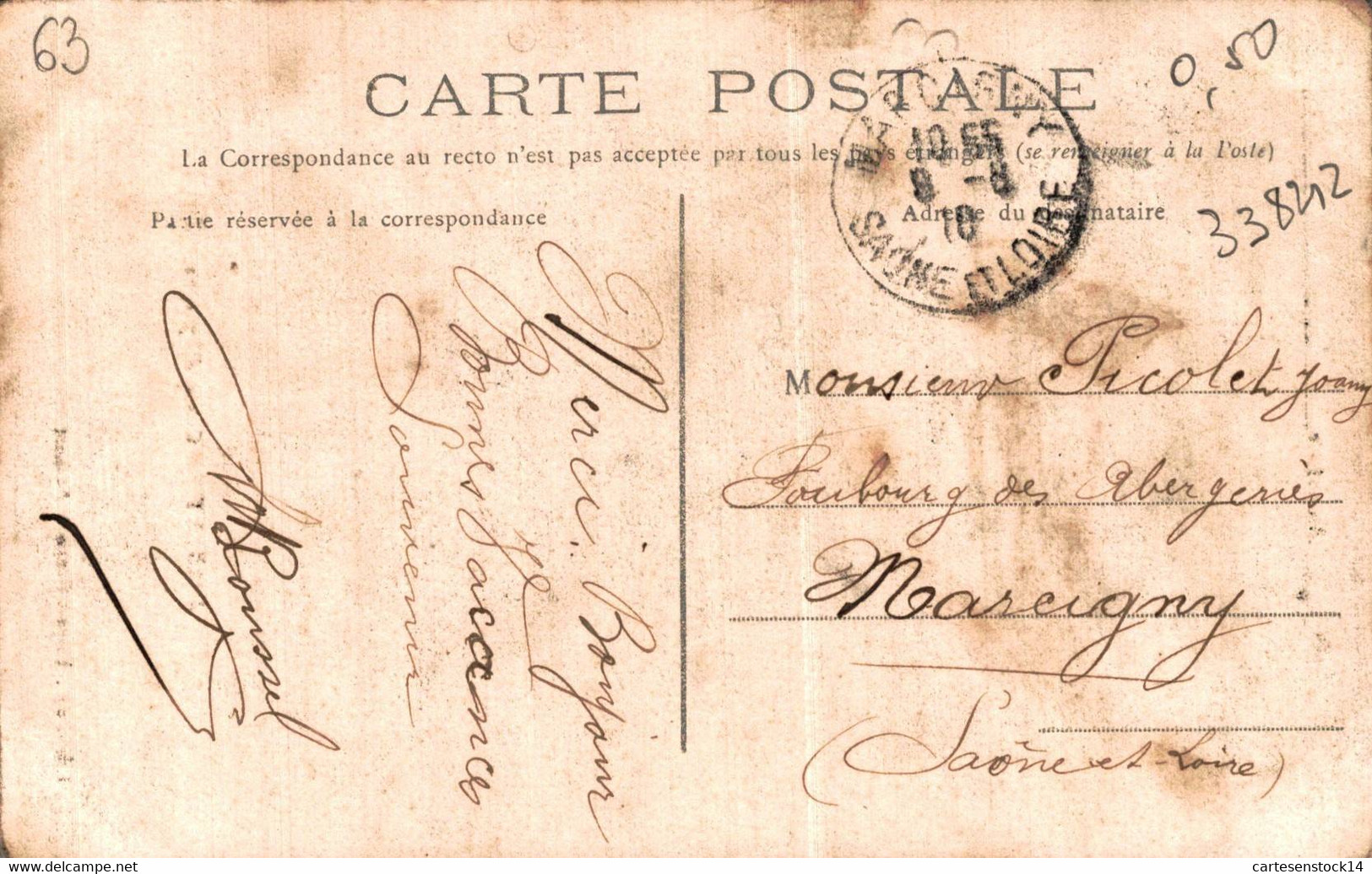 N°33821 Z -cpa Ambert -caisse D'Epargne- - Banques