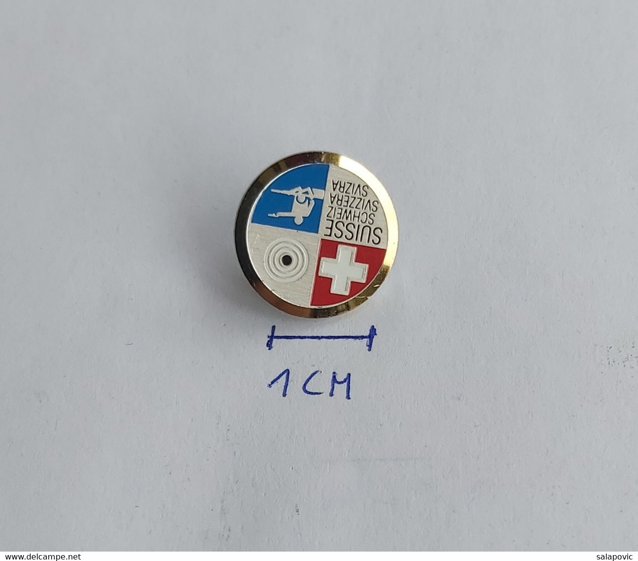 Swiss Switzerland Shooting Federation Association Union Archery PIN A7/3 - Tiro Con L'Arco