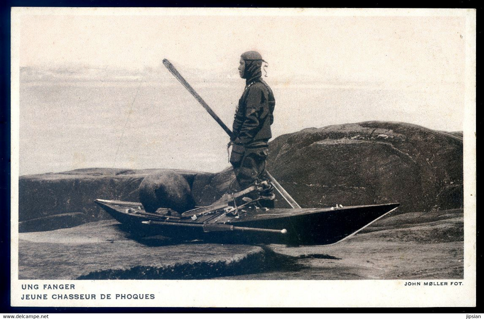 Cpa Du Groenland -- Jeune Chasseur De Phoques   FEV22-98 - Groenlandia