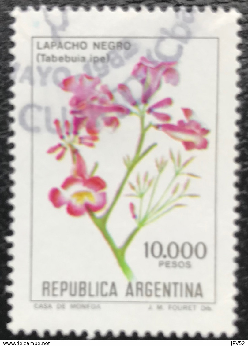 Republica Argentina - Argentinië - C11/34 - (°)used - 1982 - Michel 1564 - Roze Trompetboom - Used Stamps