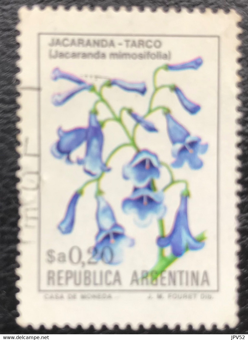 Republica Argentina - Argentinië - C11/34 - (°)used - 1983 - Michel 1637 - Jacaranda Tarco - Used Stamps