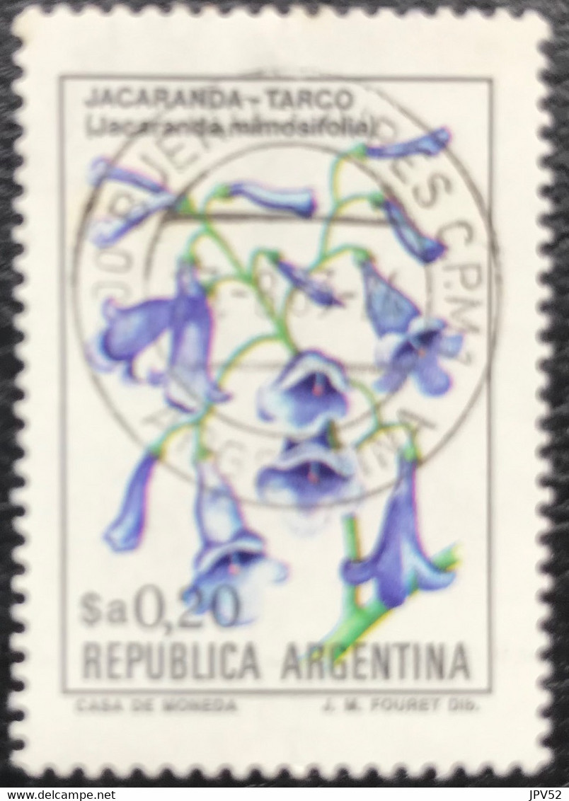Republica Argentina - Argentinië - C11/34 - (°)used - 1983 - Michel 1637 - Jacaranda Tarco - Usati