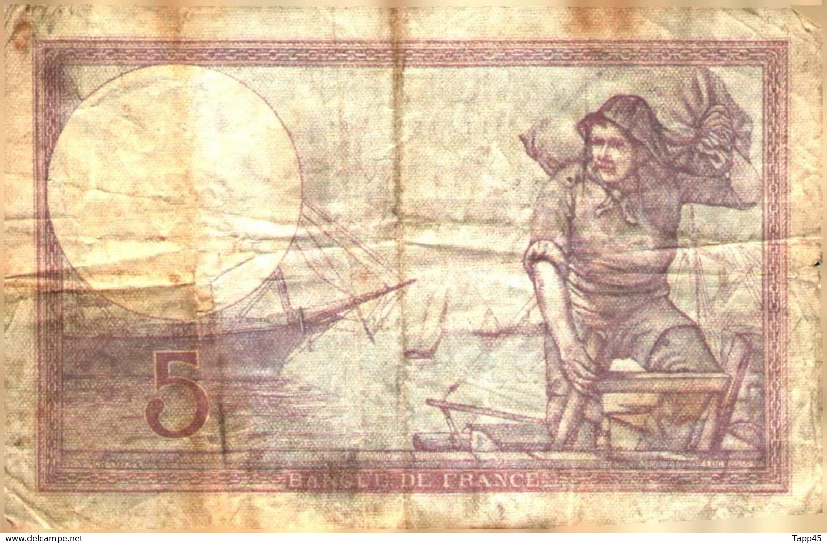 T 1 >  France > 5 Francs > ''Violet'' > 1931 > - 5 F 1917-1940 ''Violet''