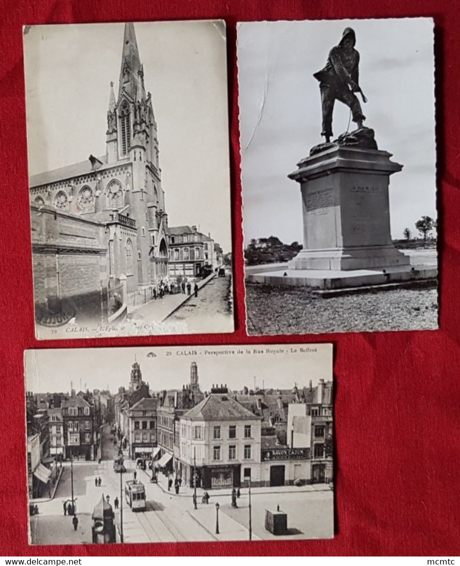 9 Cartes - Calais  -( 62. Pas-de-Calais ) - Calais