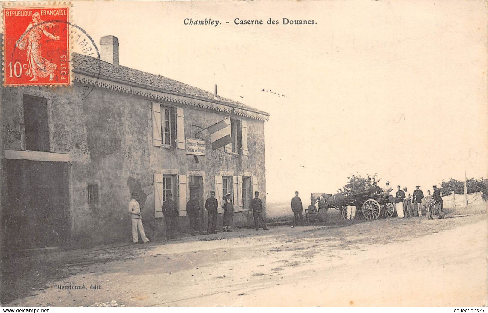 54-CHAMBLEY- CASERNE DES DOUANES - Chambley Bussieres