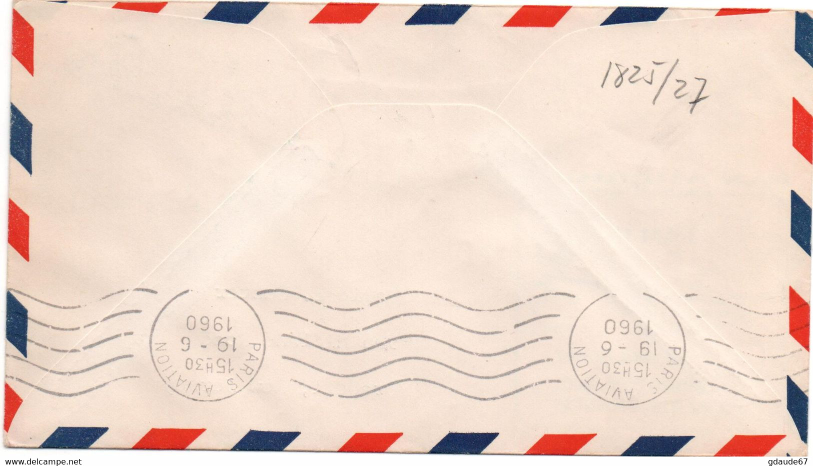 1960 - ENVELOPPE 1er PREMIER VOL / FIRST FLIGHT PAN AMERICAN WORLD AIRWAYS WHASHINGTON POSTE AERIENNE / AVION / AVIATION - 2c. 1941-1960 Covers