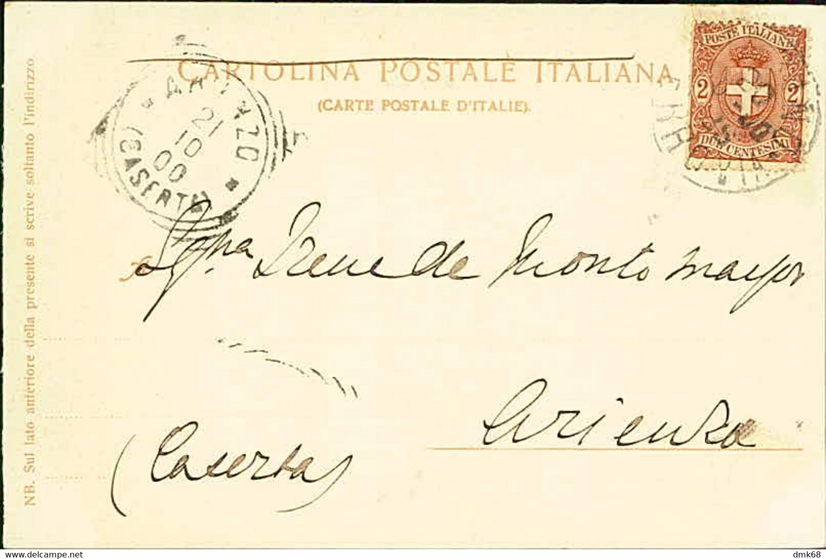 TORINO - RIVA DEL PO COL PONTE IN FERRO ED IL MONTE DEI CAPPUCCINI - SPEDITA 1900 (11571) - Fiume Po