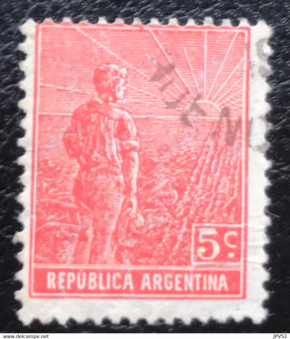 Republica Argentina - Argentinië - C11/35 - (°)used - 1912 - Michel 171 - Landarbeider - Oblitérés
