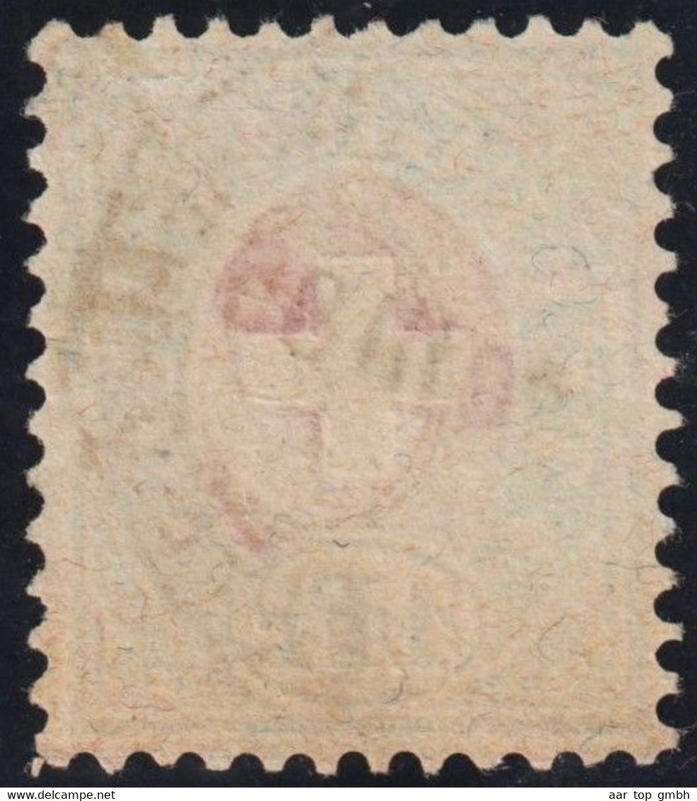 Heimat TG Frauenfeld 1885-03-10 Poststempel Auf Telegraphen-Marke 1 Fr.. Zu#17 - Telegraafzegels