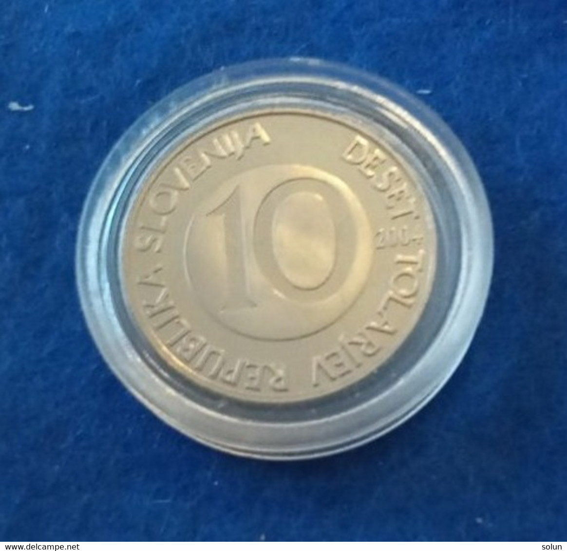 10 TOLAR  TOLARJEV TOLARS 2004 PROOF - Slovénie