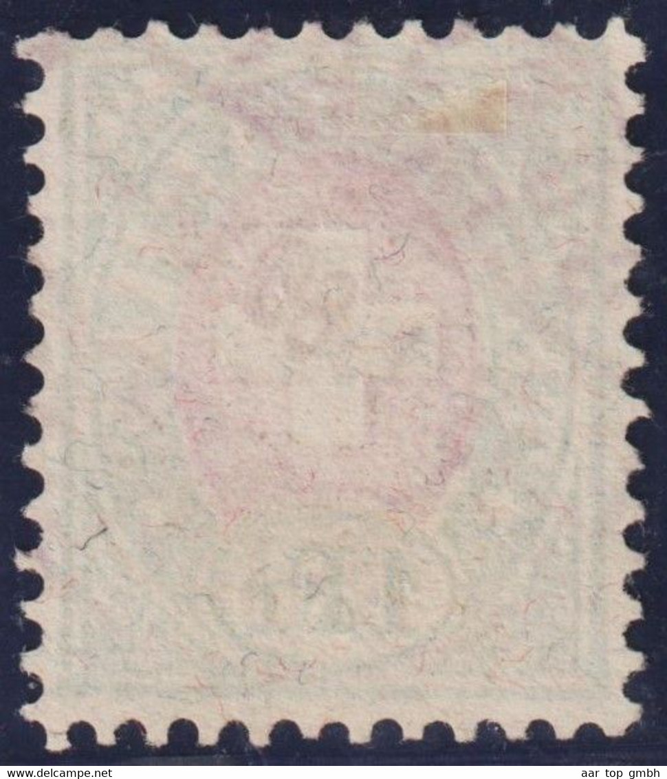 Heimat SG Gossau 1886-01-15 Poststempel Auf Telegraphen-Marke 1 Fr. Zu#17 - Telegraafzegels