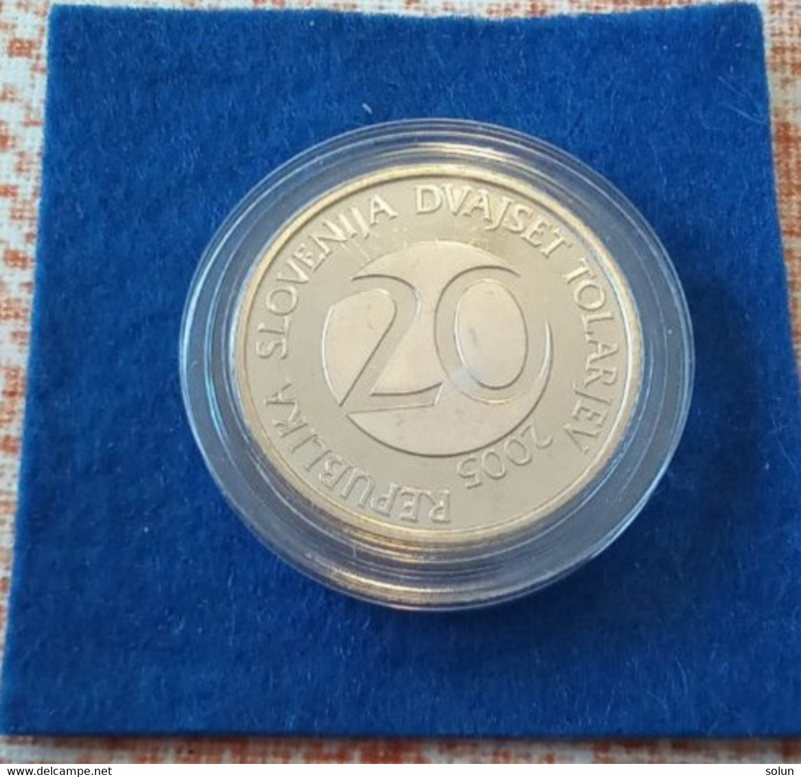 20 TOLAR  TOLARJEV TOLARS 2005 PROOF - Slovenia