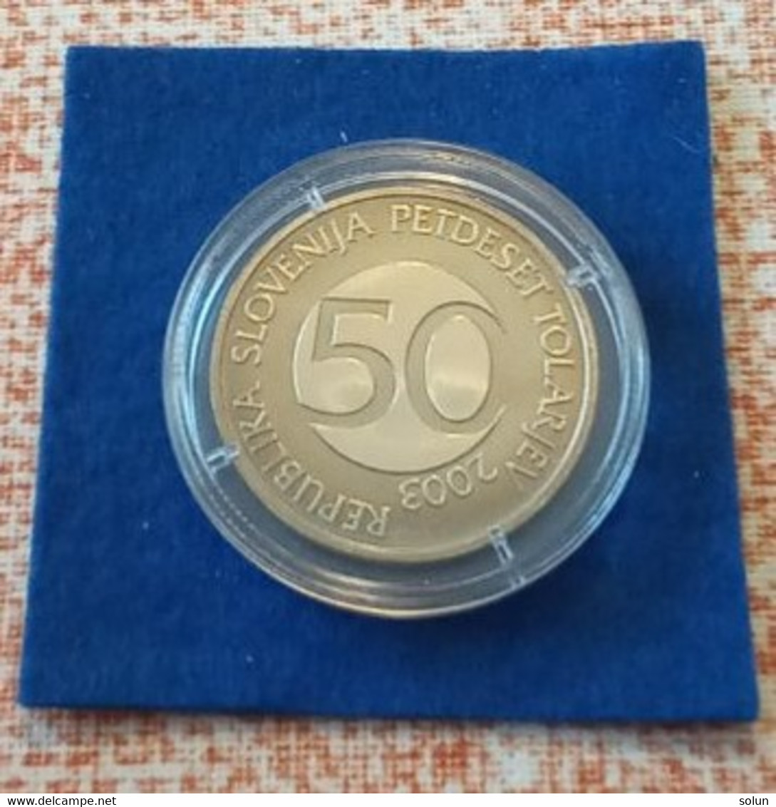 50 TOLAR  TOLARJEV TOLARS 2003  PROOF - Slovenia