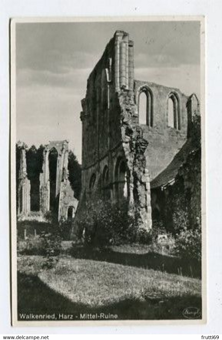 AK 077449 GERMANY - Walkenried / Harz - Mittel-Ruine - Oberharz