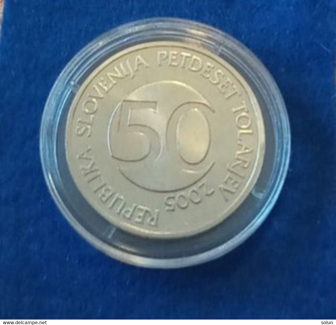 50 TOLAR  TOLARJEV TOLARS 2005 PROOF - Slovenia