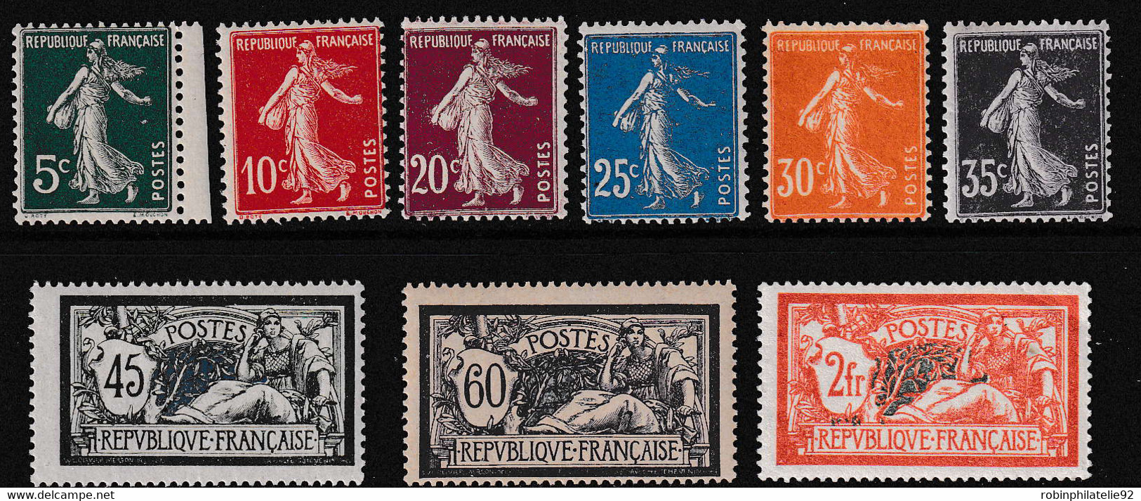 FRANCE  ANNEES COMPLETES  1907 Numéros 137 à 145  Qualité:** Cote:383 - ....-1939