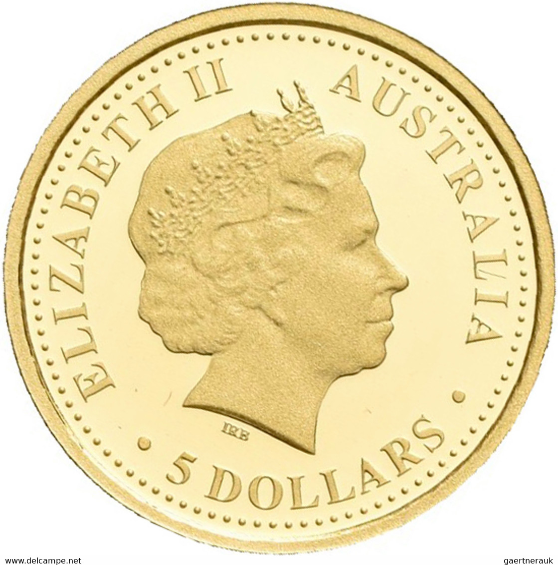 Australien - Anlagegold: Discover Australia: 5 X 5 AUD 2008, Je 1/25 OZ 999/1000 - Other & Unclassified