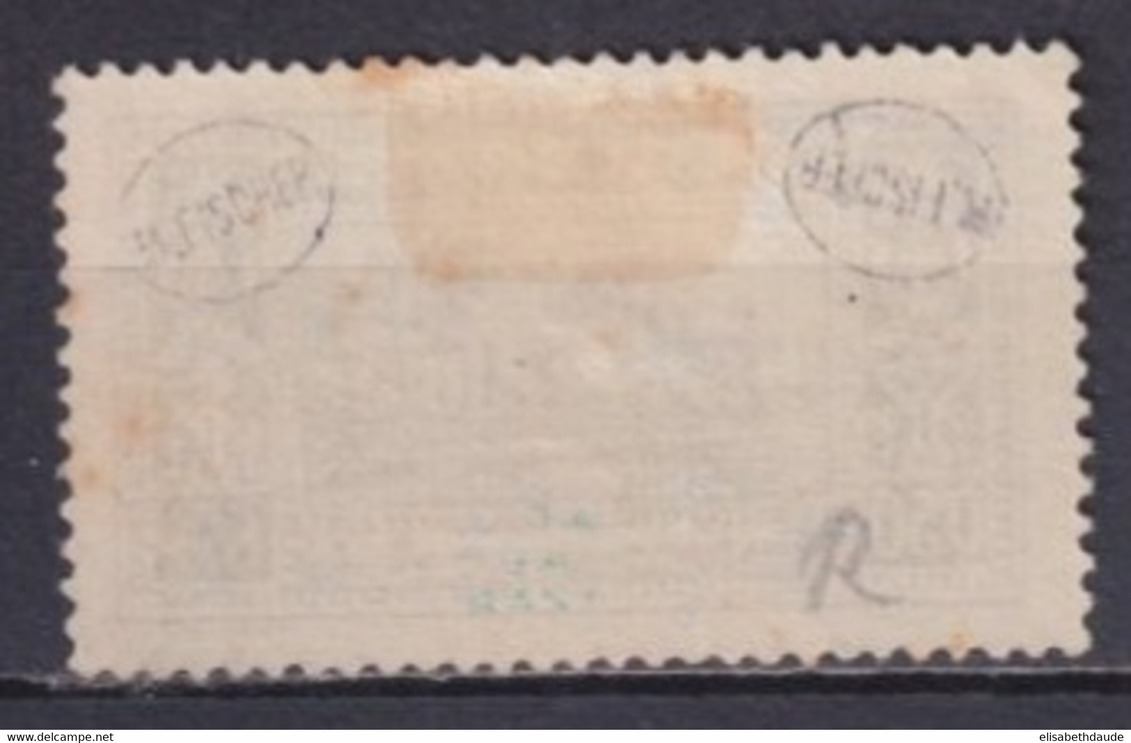 GRAND-LIBAN - 1928 - VARIETE SURCHARGE RENVERSEE YVERT N°99a * MH - COTE = 70 EUR. - Neufs