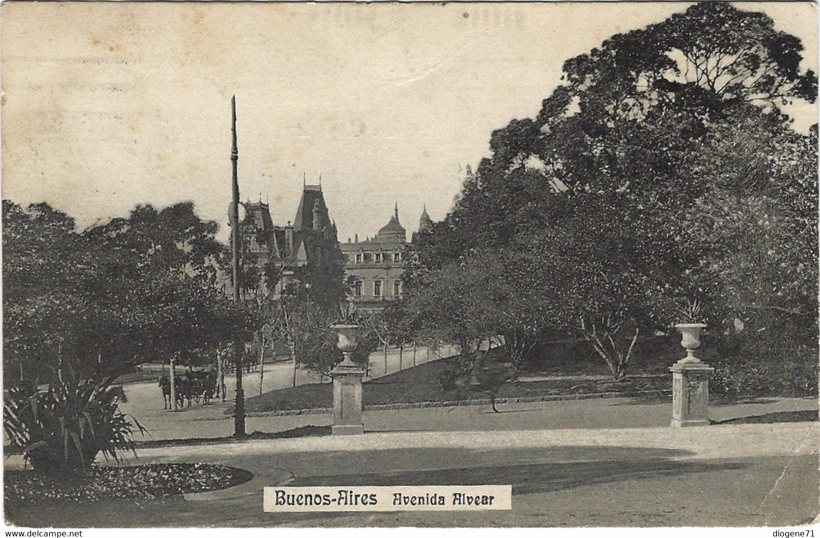 Buenos Aires Avenida Alvear 1911 - Argentinië