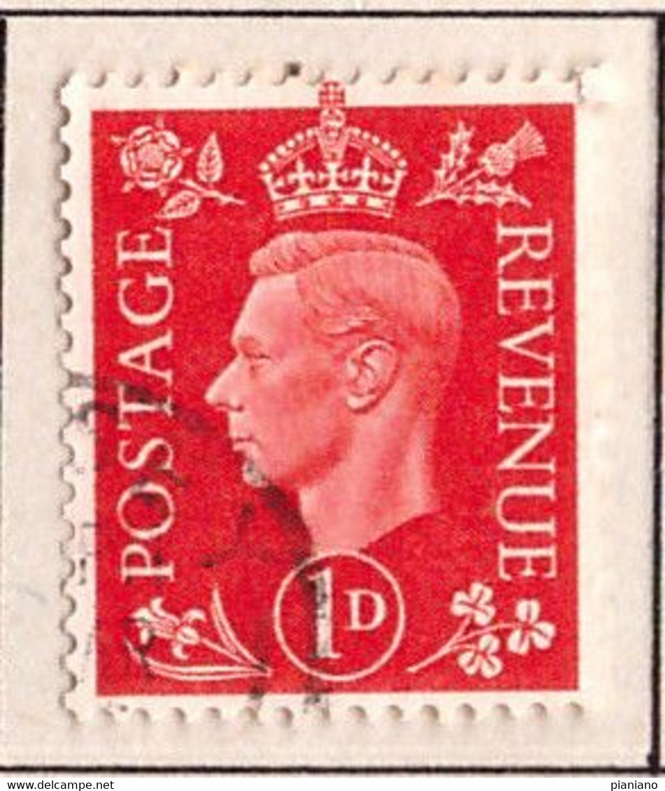 PIA - G.B. - 1937-47 : Re George Vl - (Yv 210) - Used Stamps