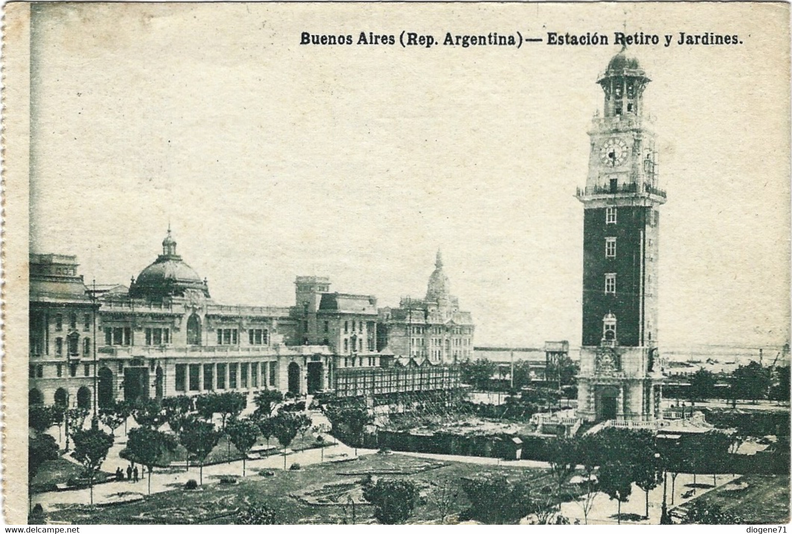 Buenos Aires Estacion Retiro Y Jardines - Argentinië