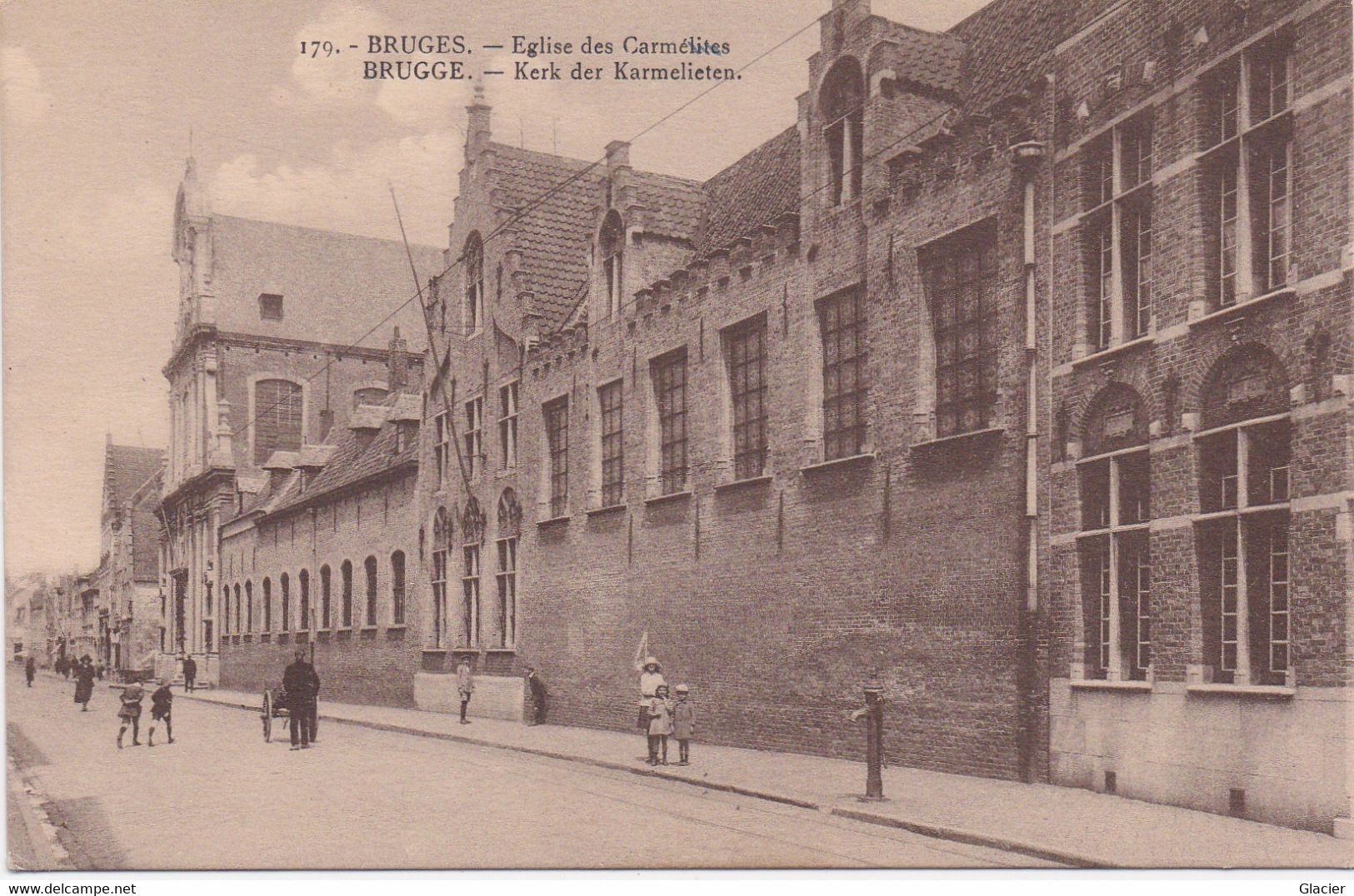 179.- BRUGES - BRUGGE - Kerk Der Karmelieten - Eglise Des Carmélites - Brugge