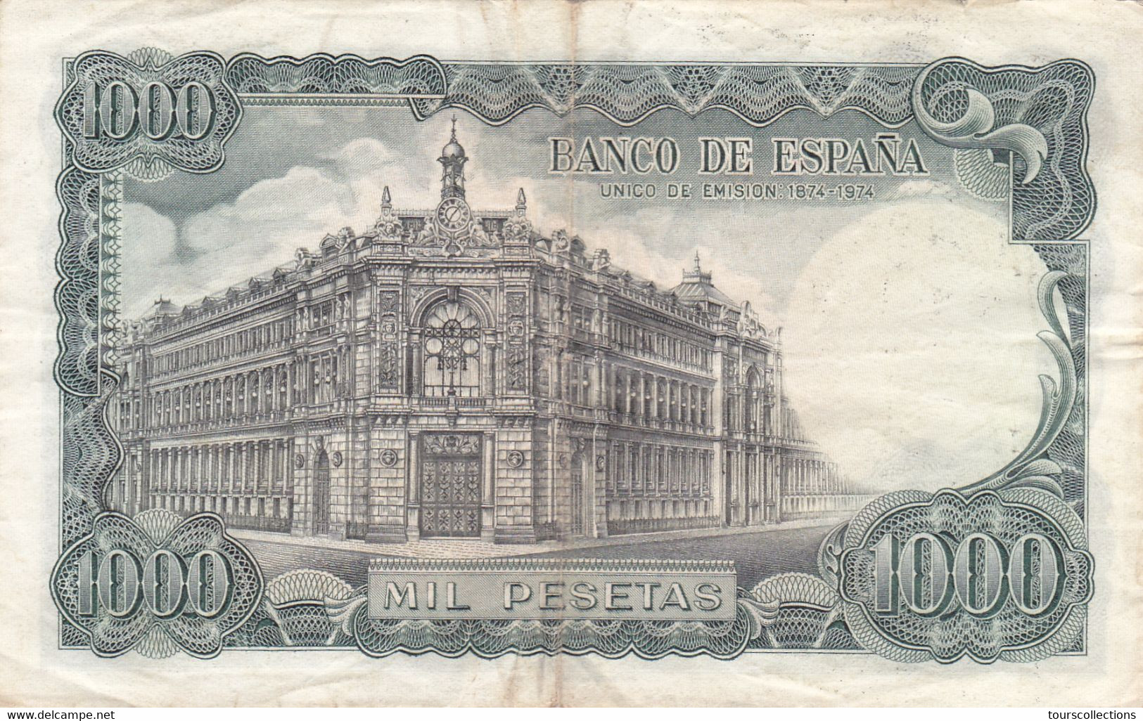 Billet De 1971 ESPAGNE 1000 Pesetas TTB  Jose Echegaray @ N° 5A6677186 - 1000 Pesetas