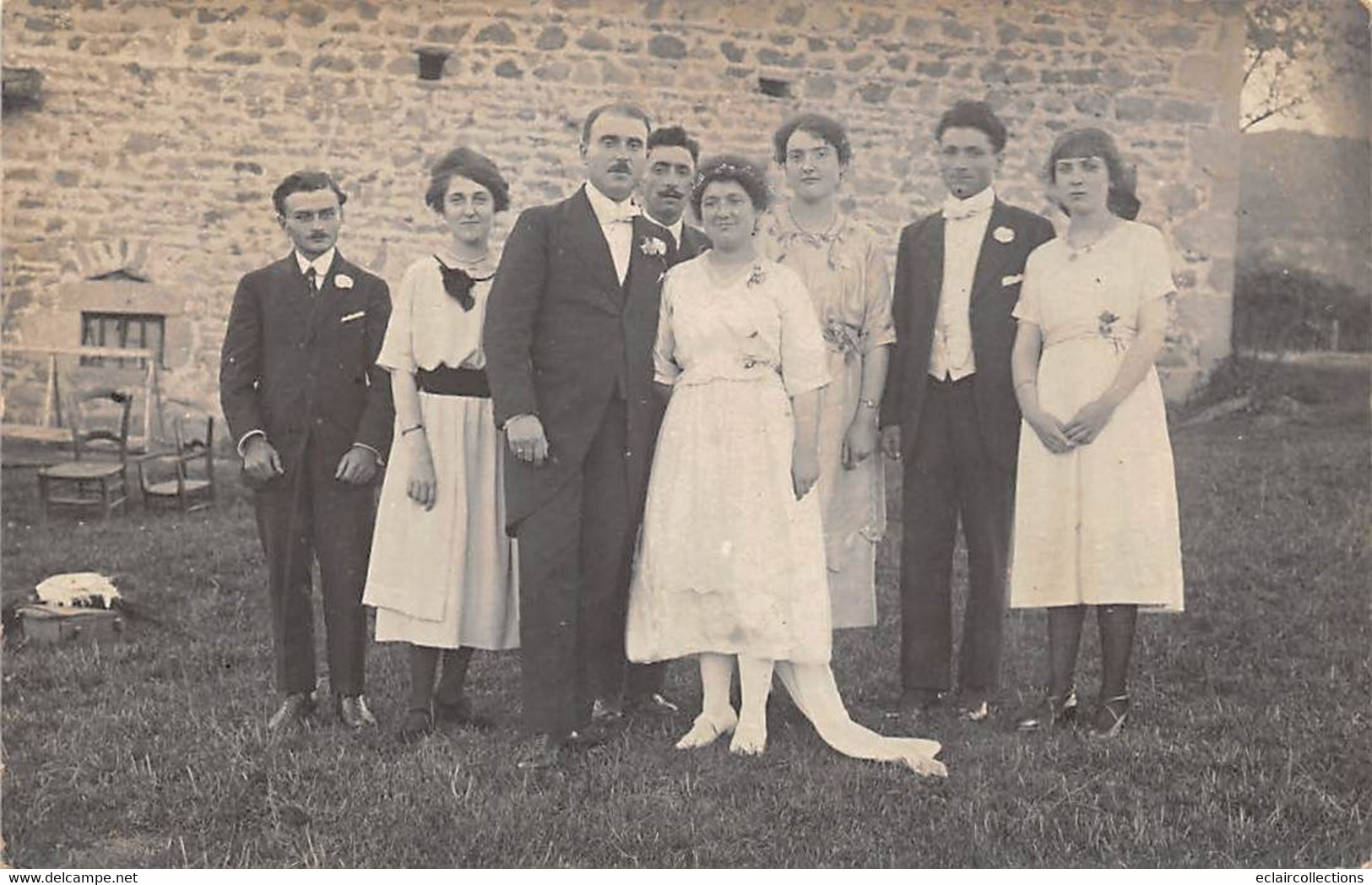 La Martinière    44      ??    Carte Photo De Mariage       (voir Scan) - Autres & Non Classés