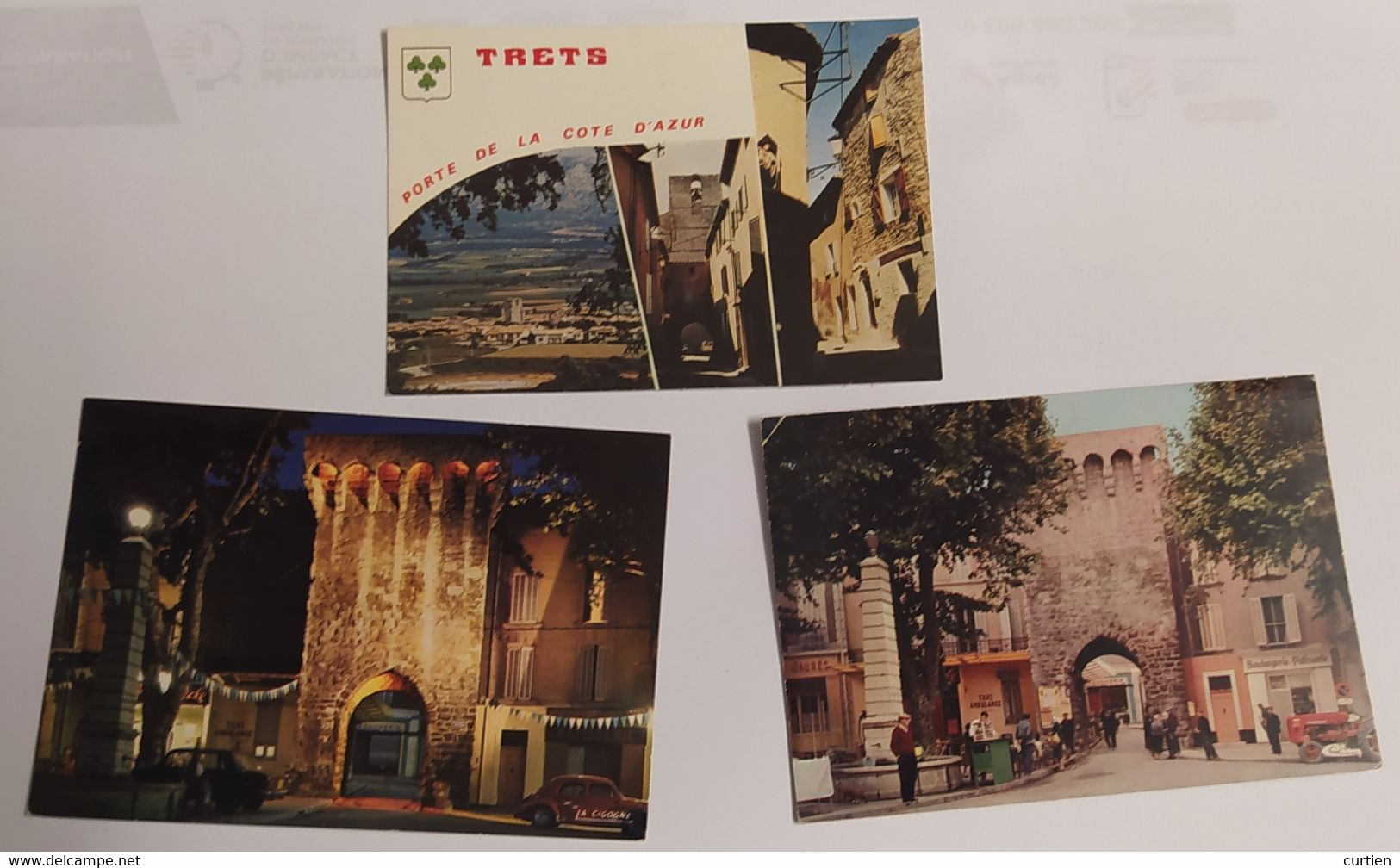 TRETS . 13 . Lot De 3 Cartes . - Trets