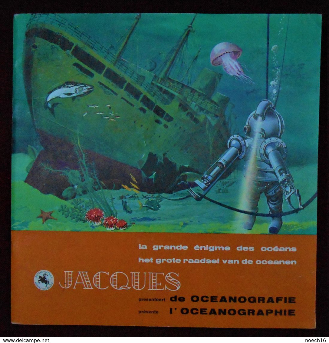 Album Chromos Complet  Chocolat Jacques Océanographie - Sammelbilderalben & Katalogue