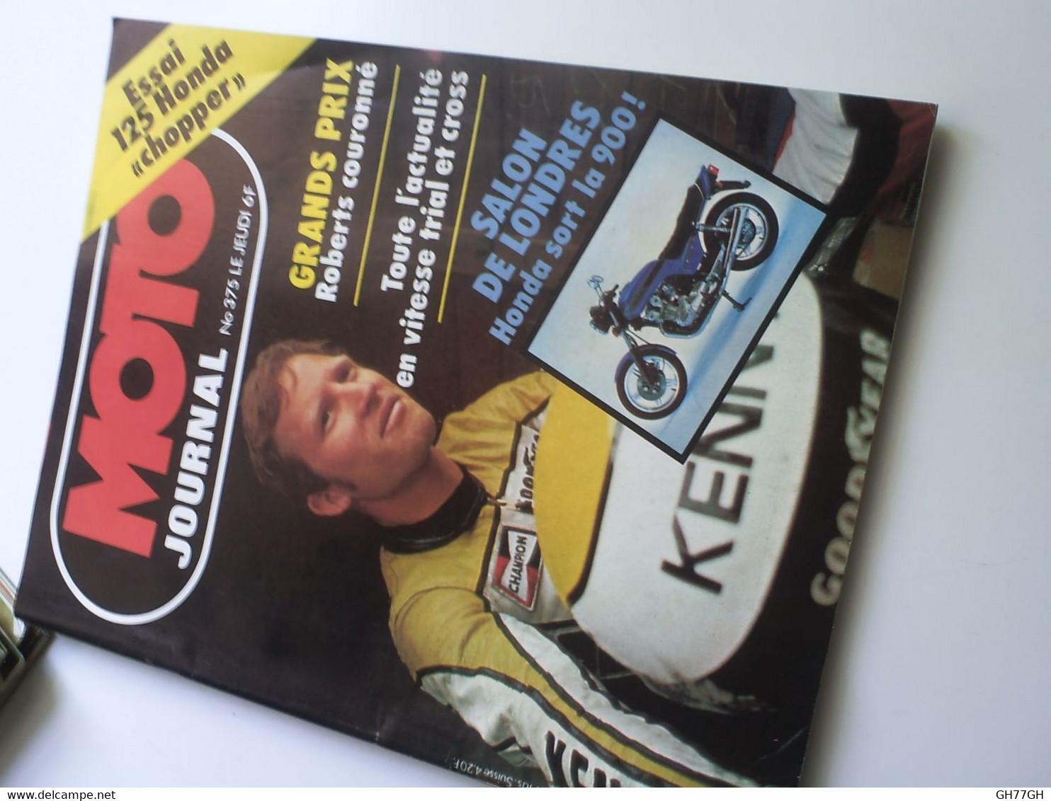 MOTO JOURNAL N°375 -31 AOUT 1978 - Moto