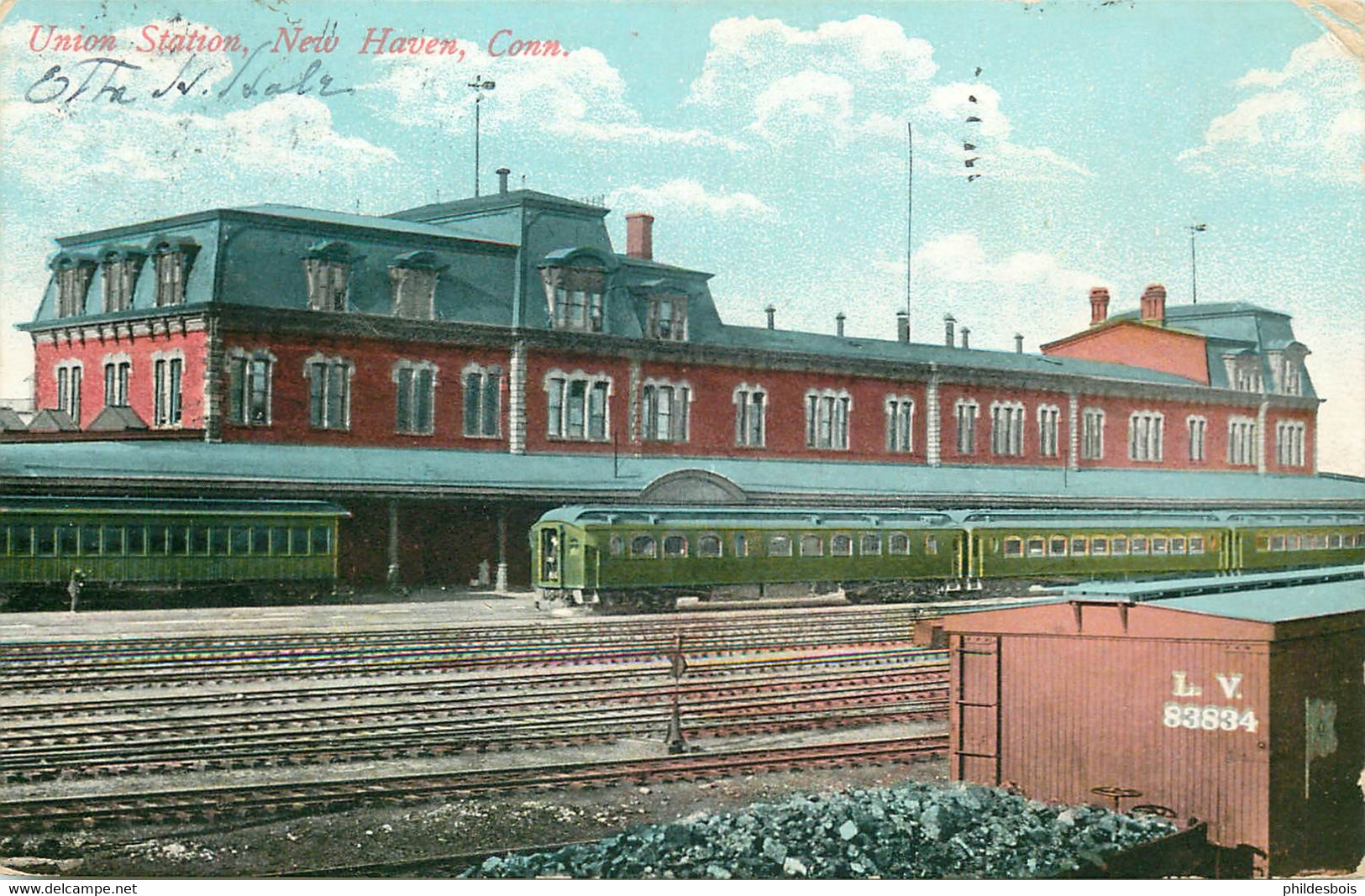 ETATS UNIS  NEW HAVEN Union Station - New Haven